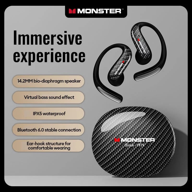 Monster MQO37 Wireless Earphone Bluetooth